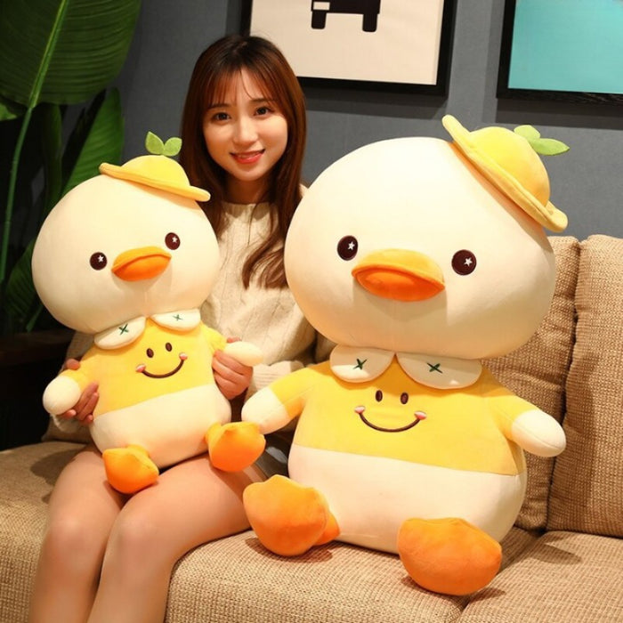 Cartoon Yellow Duck Plush