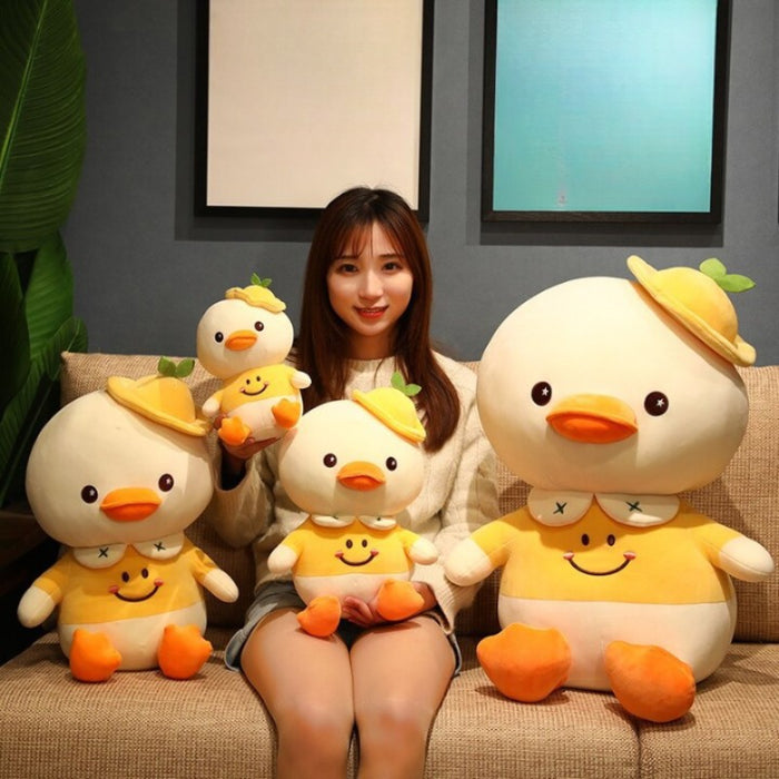 Cartoon Yellow Duck Plush