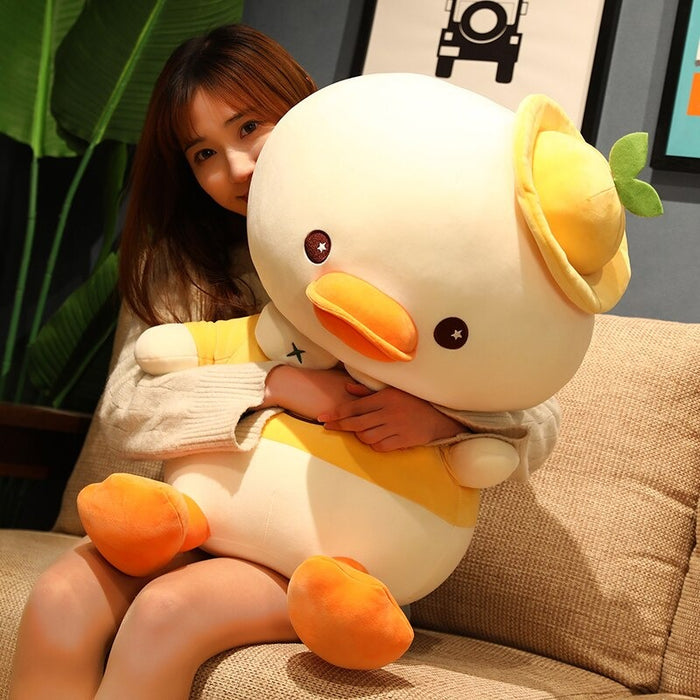 Cartoon Yellow Duck Plush