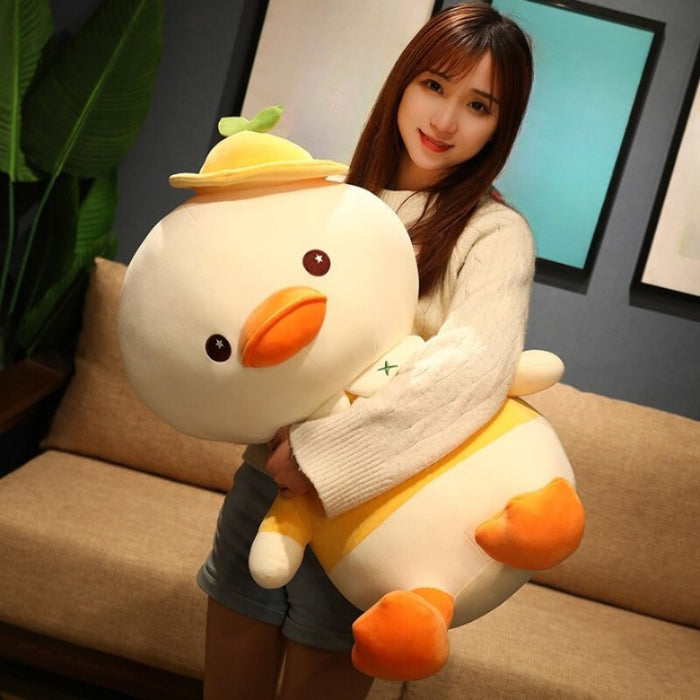 Cartoon Yellow Duck Plush