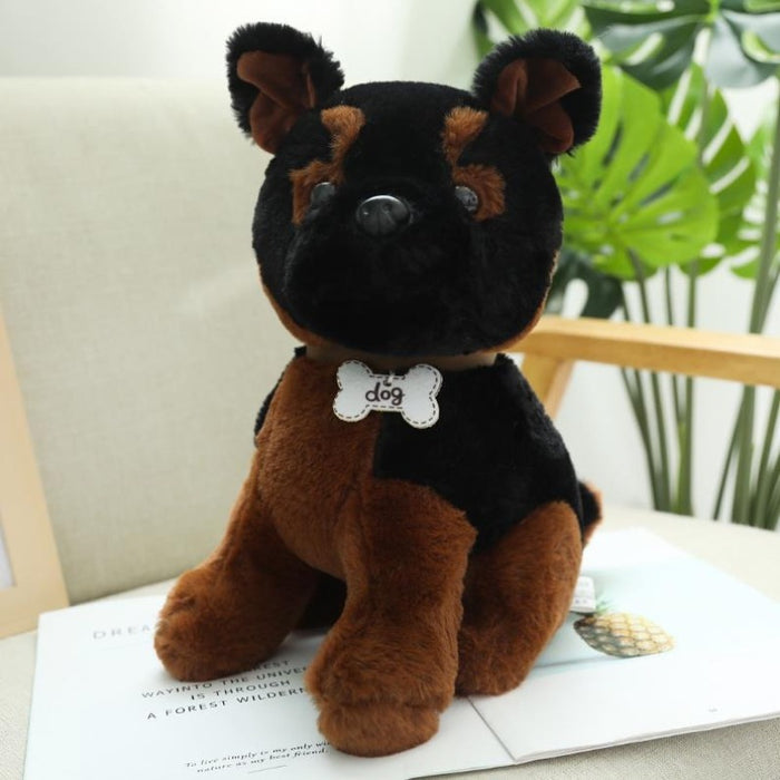 Kawaii Teddy Dog Plush Toy