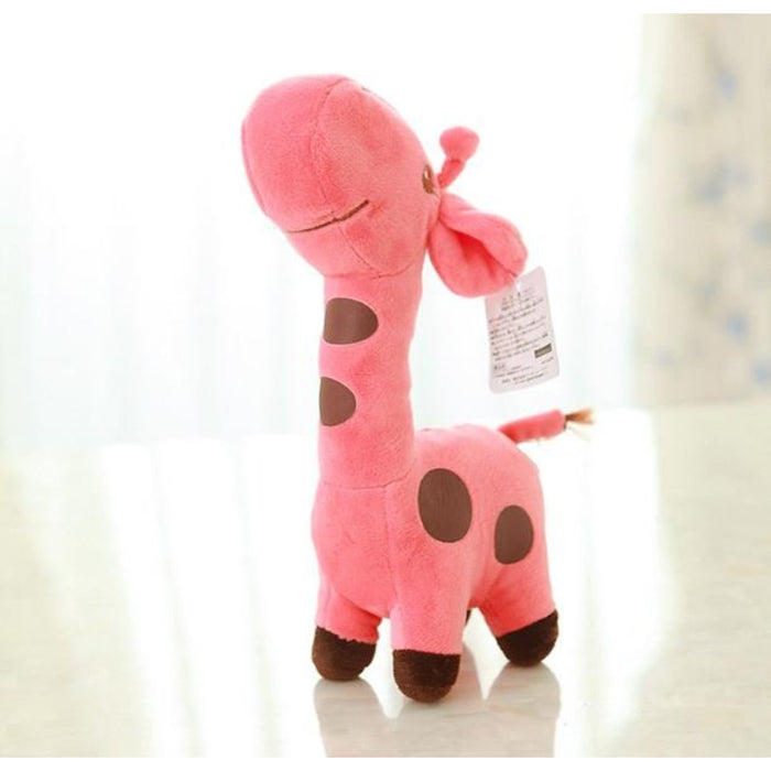 The Colorful Cartoon Giraffe Plush Toy