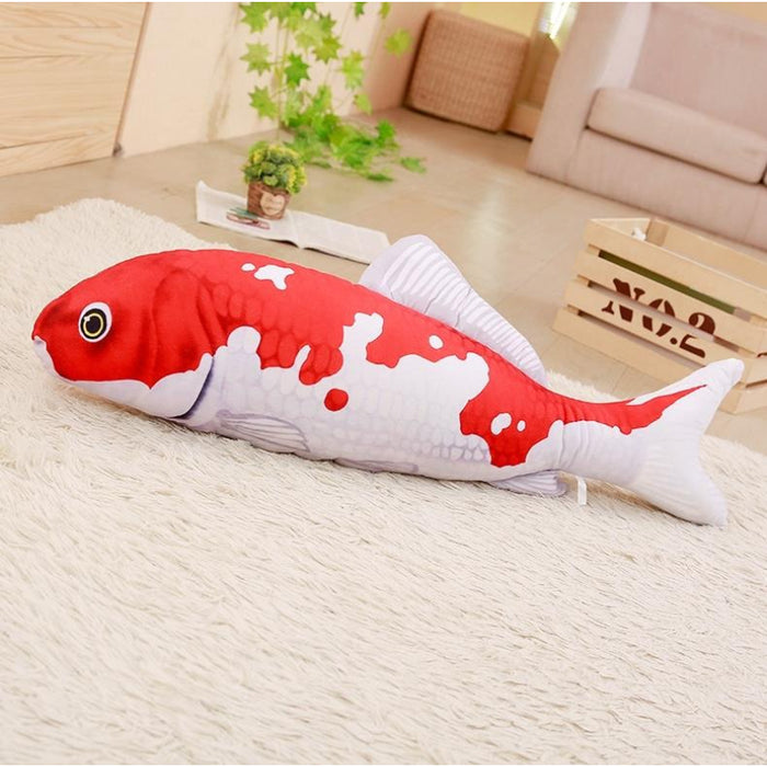 The Colorful Koi Plush Toy