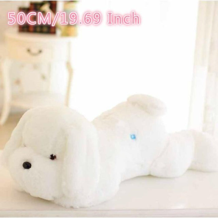 Long Colorful Led Teddy Dog Plush