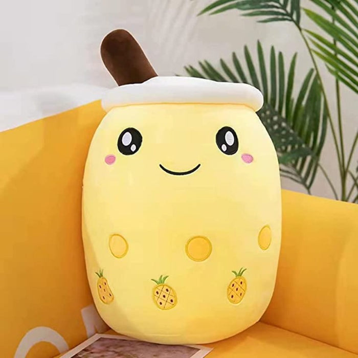 Plush Bubble Tea Pillow