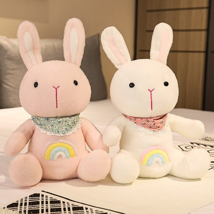 Rainbow Rabbit Plush Toy