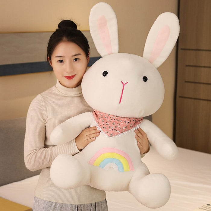 Rainbow Rabbit Plush Toy