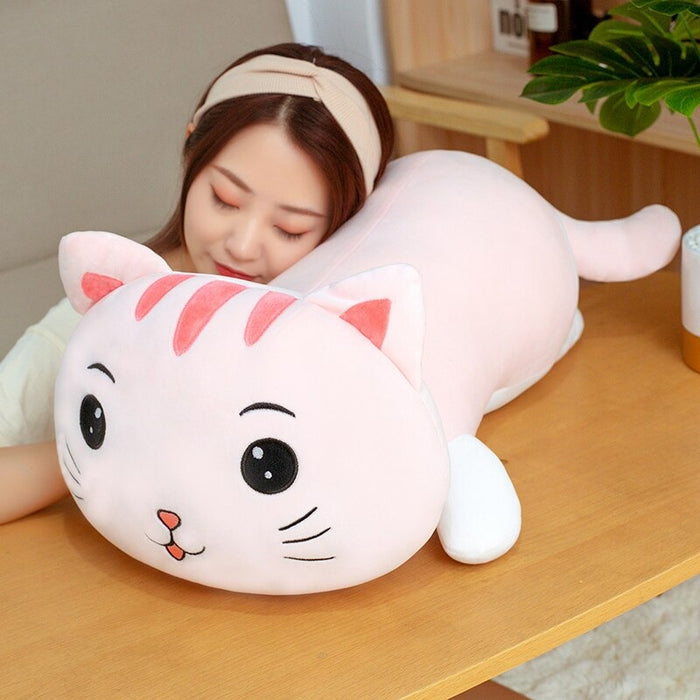 Lying Cat Plush Toys