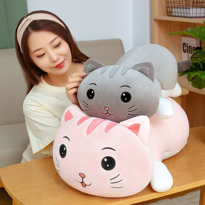 Lying Cat Plush Toys