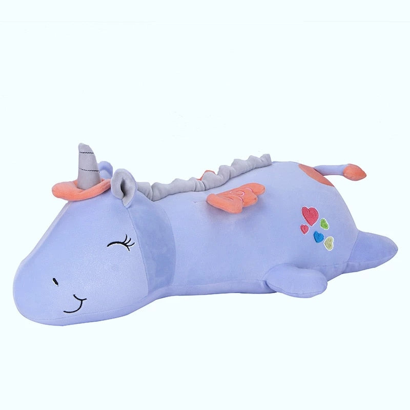 Led Lazy Unicorn Plush