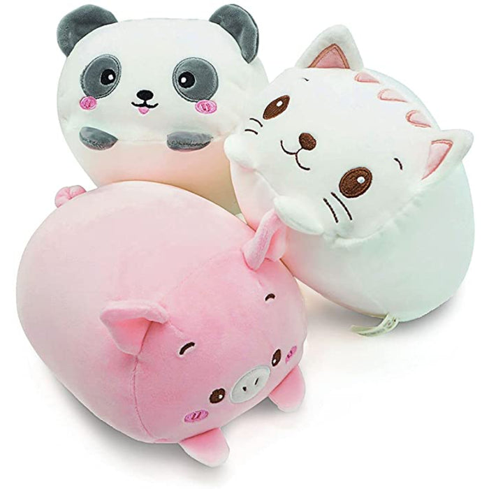 3 Pcs Plush Toys Set