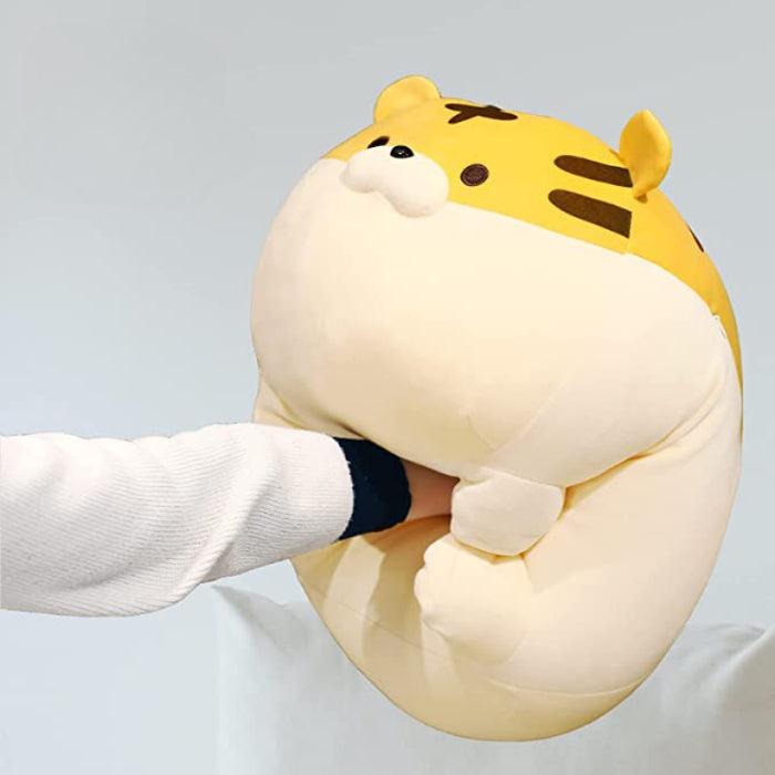 Chubby Kitty Stuffed Animal Pillow