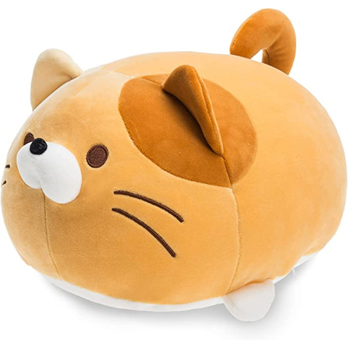 Chubby Kitty Stuffed Animal Pillow