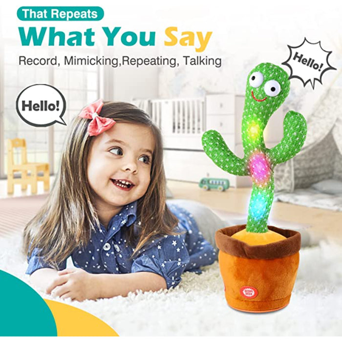 Dancing Talking Cactus Toy For Kids