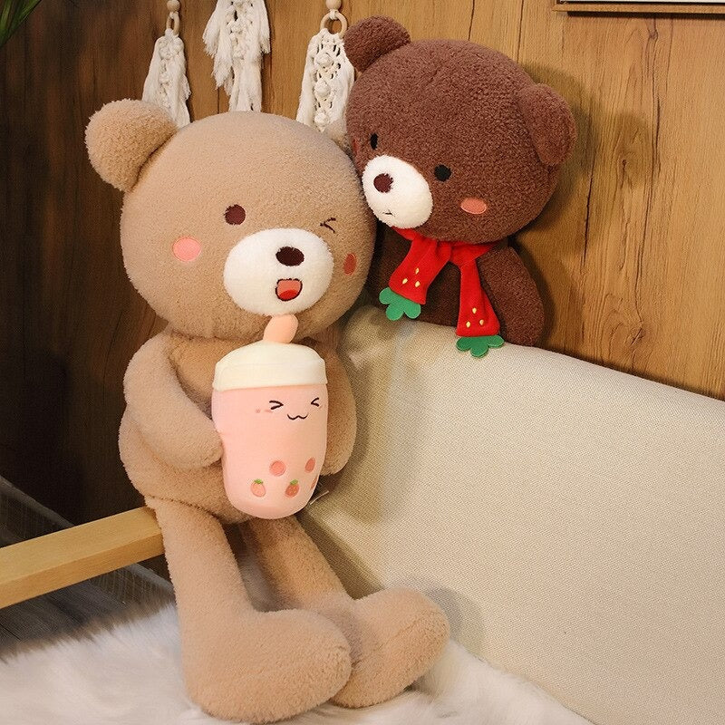 Teddy Bear with Scarf Plush