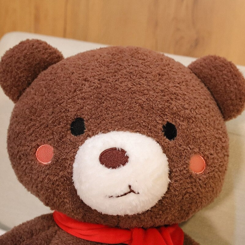 Teddy Bear with Scarf Plush