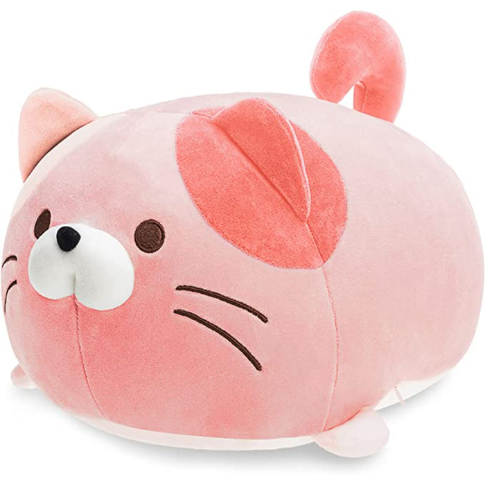 Chubby Kitty Stuffed Animal Pillow