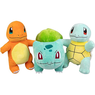 3 Pcs Pokémon Plush Toys