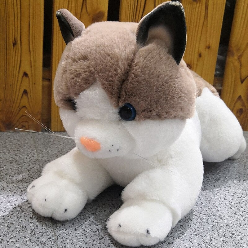 The Realistic Lying Cat Plush Toy