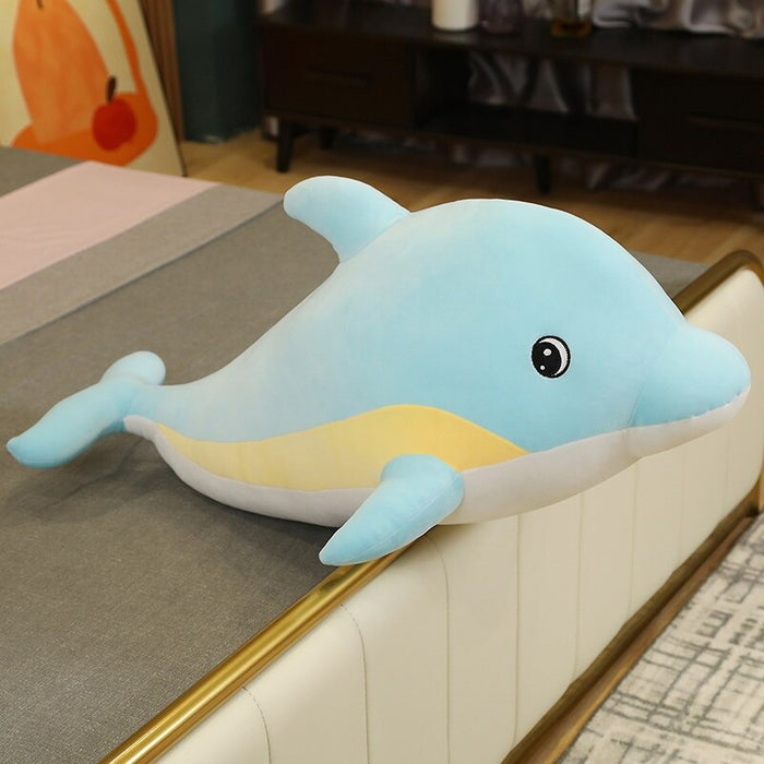 Cartoon Dolphin Plush