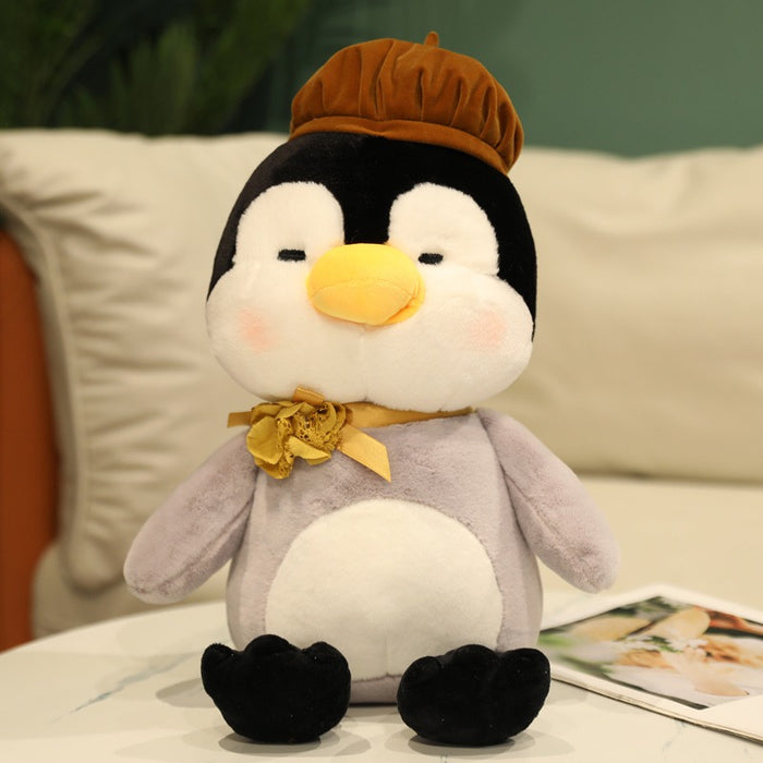 The Penguin With Hat Plush Toy