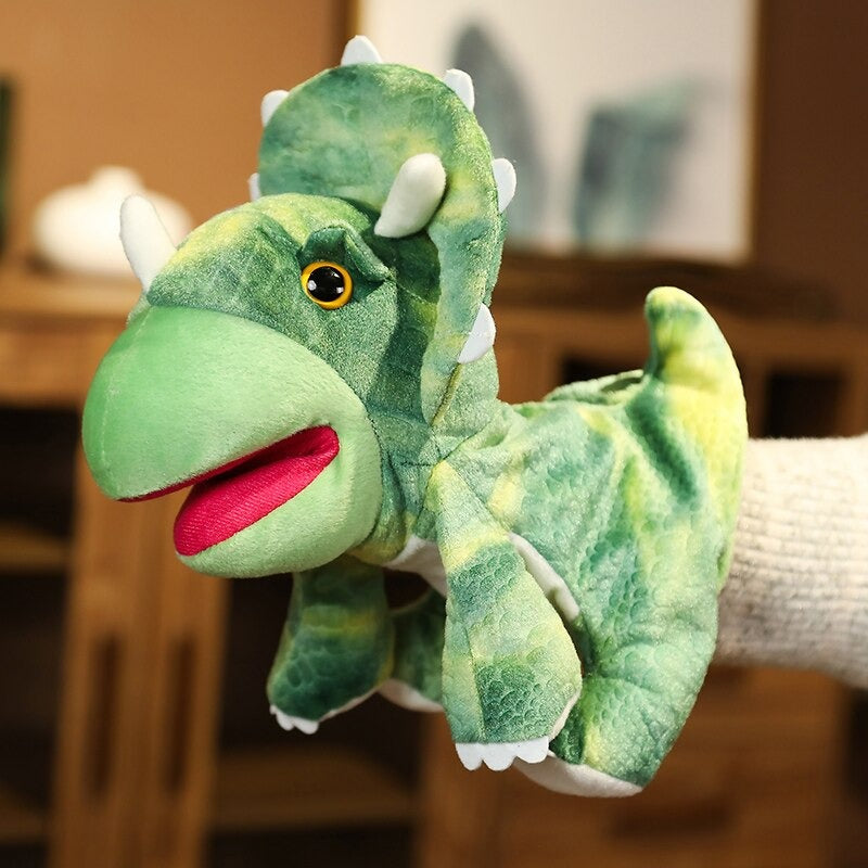 The Stuffed Dinosaur Plush Puppet