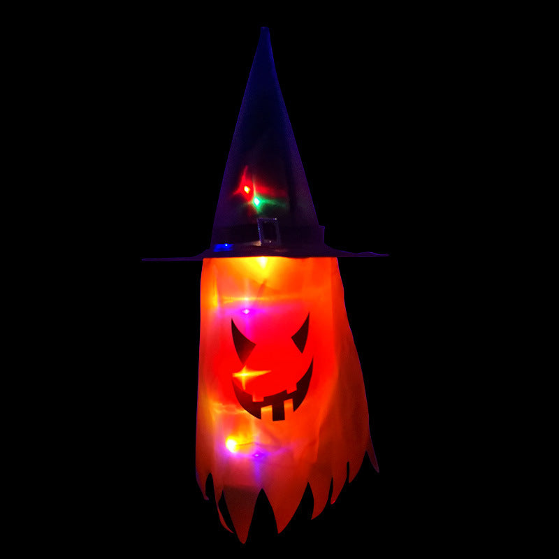 Halloween Decoration Spooky LED Toy Hat Lamp