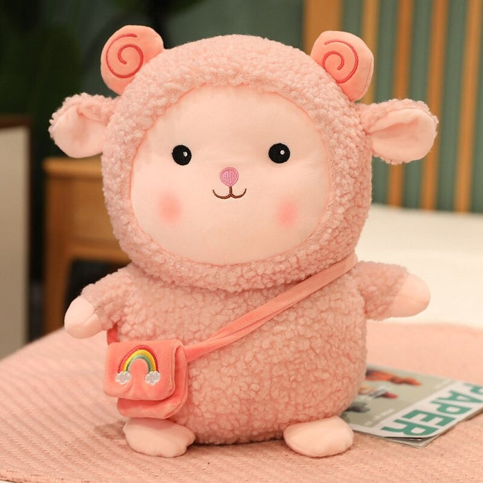 Alpacasso Stuffed Sheep Pillow