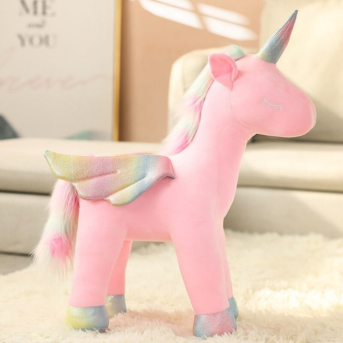 The Standing Unicorn Plush Toy