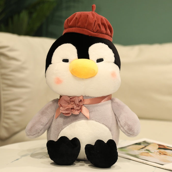 The Penguin With Hat Plush Toy