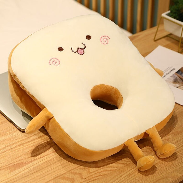 Bread Plush Nap Pillow