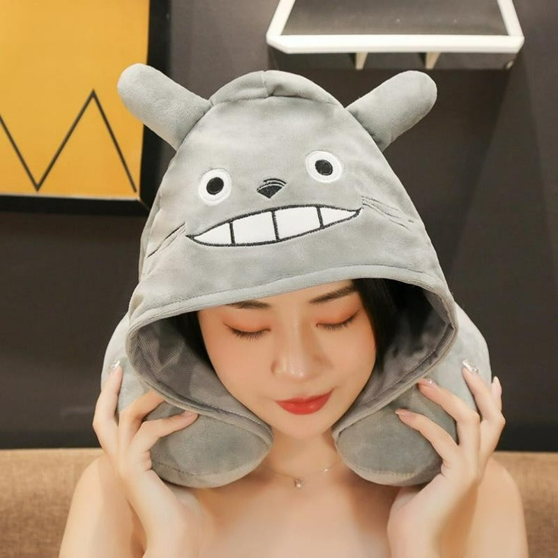 The U-Plush Pillow With Hat