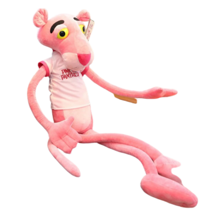 Pink panther plush doll on sale