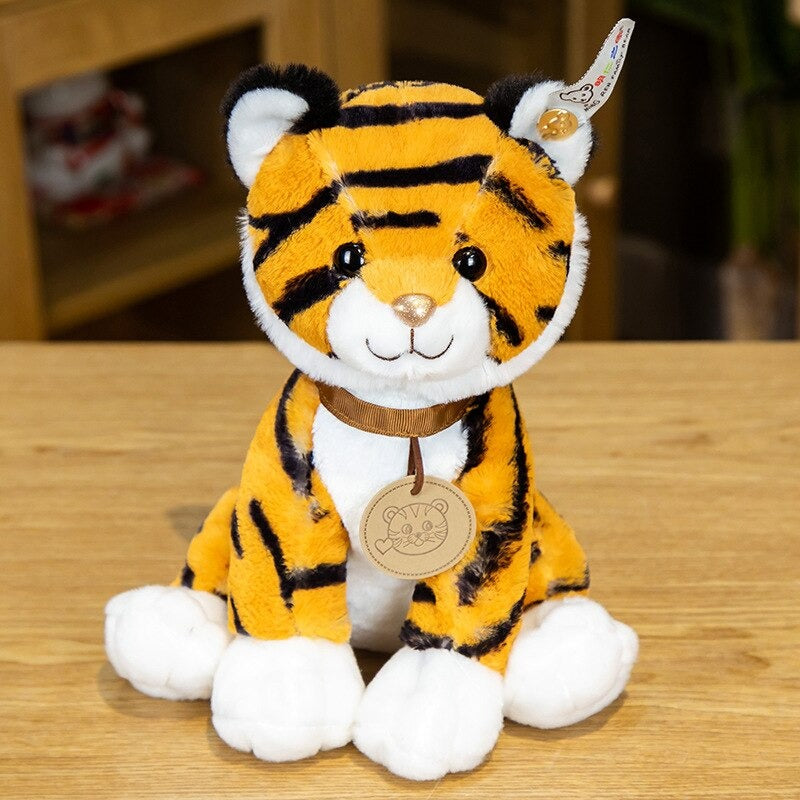 The Sitting Tiger Plush Toy