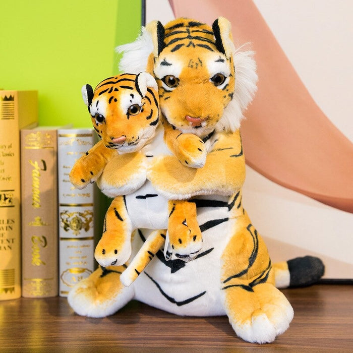 The Tigress And Cub Plush Toy