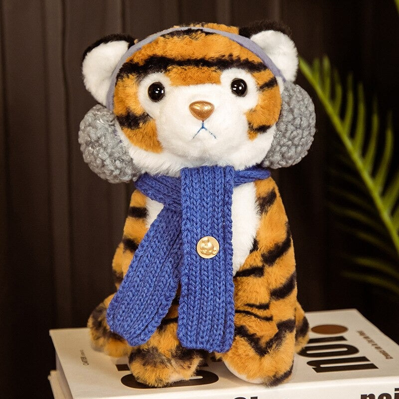 The Tiger With Scarf Plush Toy