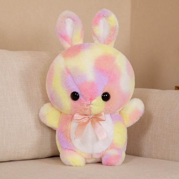 The Rainbow Bunny Plush Toy