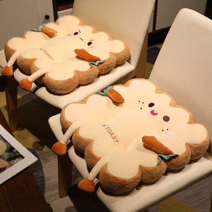 The Toast Bread Plush Mat