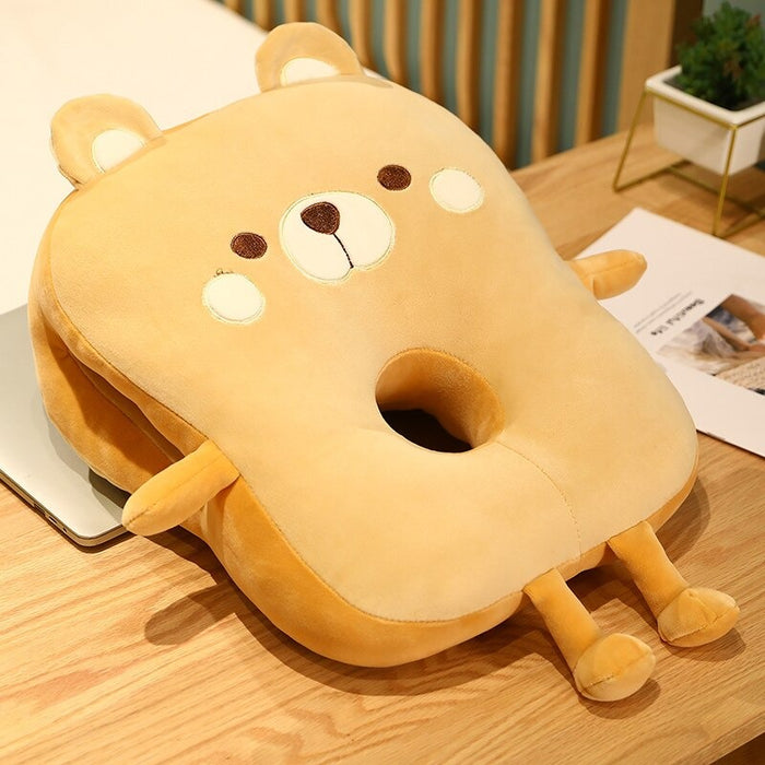 Bread Plush Nap Pillow