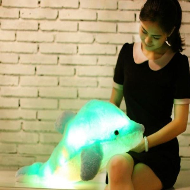 The Luminous Dolphin Plush