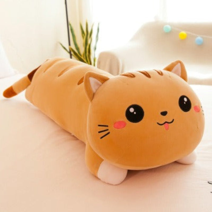 Long Cat Pillow Plush Toy