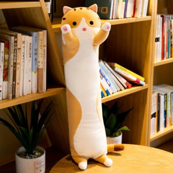 Long Cat Pillow Plush Toy