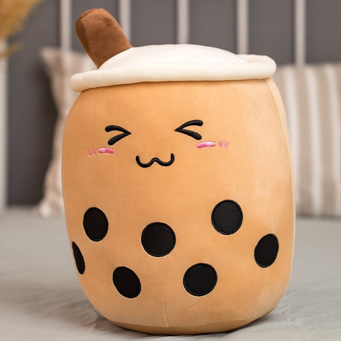 Fruit Bubble Tea Cup Pillow