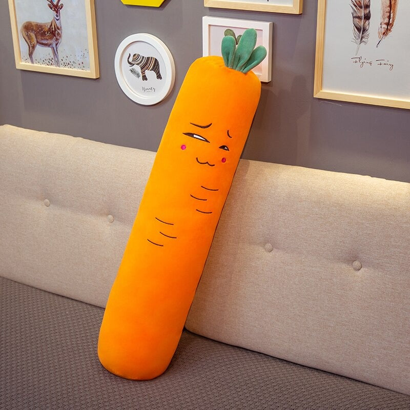 Long Pillow Fruit Plush