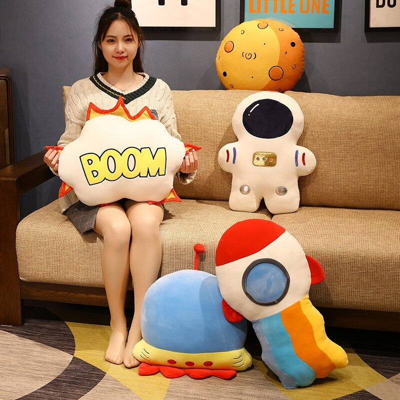 The Kids Space Plush Cushions