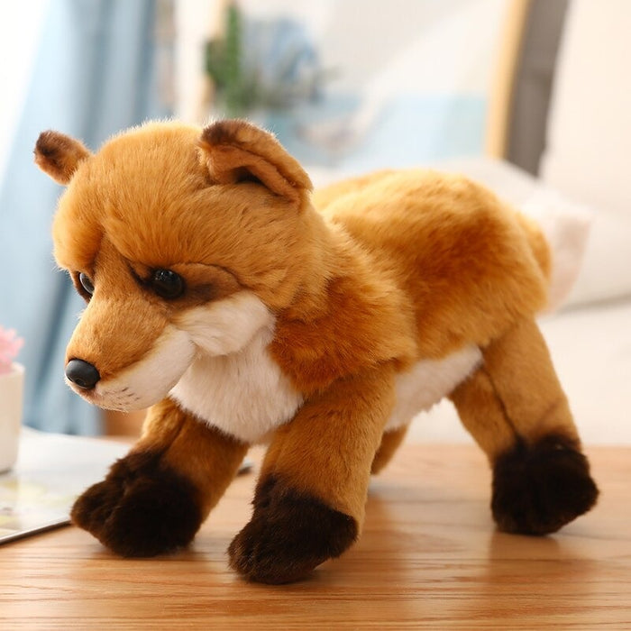 Simulation Fox Raccoon Plush