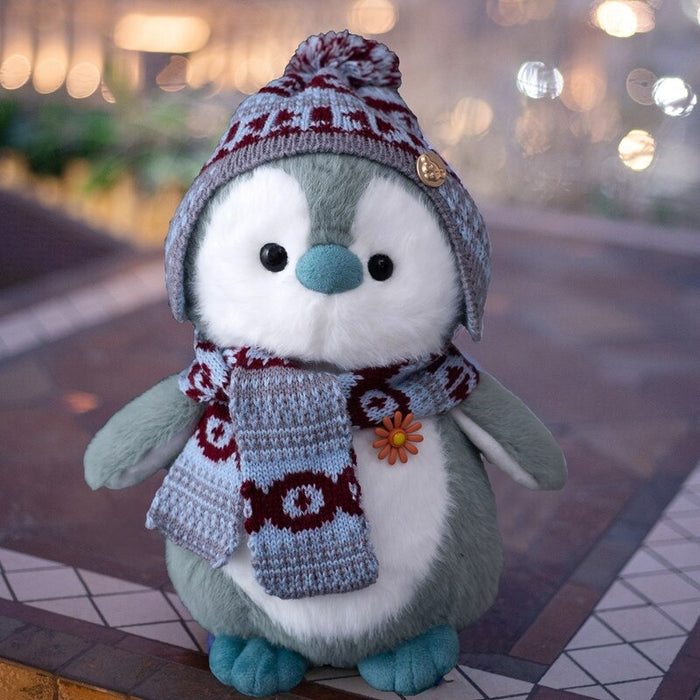 The Penguin With Scarf Plush Toy