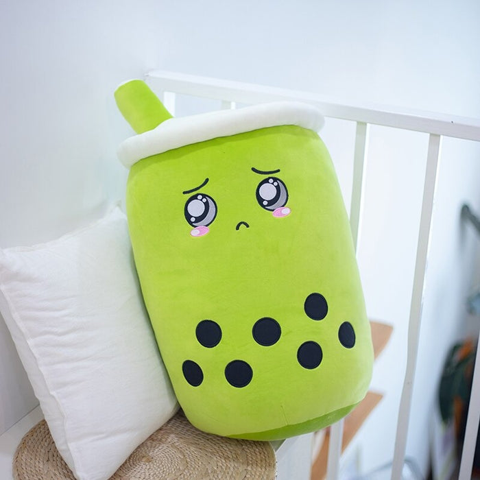 Fruit Bubble Tea Cup Pillow