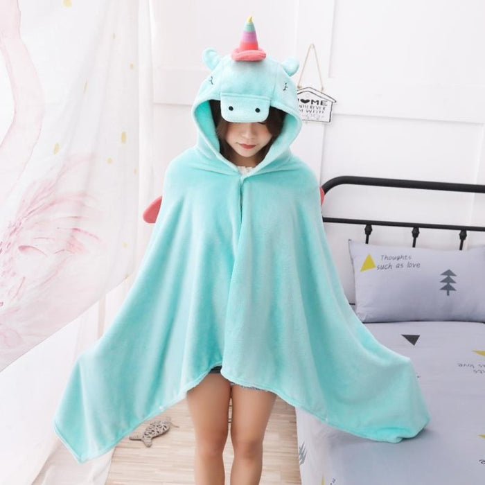 Unicorn Cloak Blanket Plush