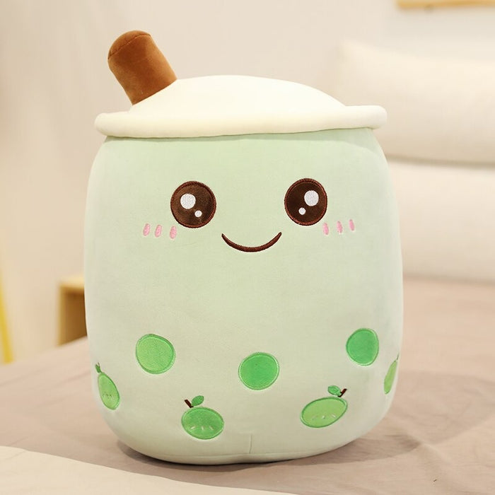 Fruit Bubble Tea Cup Pillow